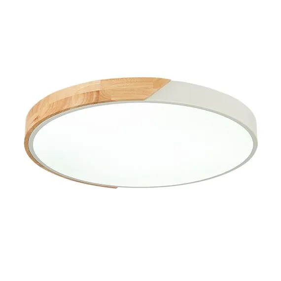 EVOLUCE SLE200952-01 Светильник потолочный Белый, Светлое дерево/Белый LED 1*45W 3000K/4000K/6000K, изображение 3