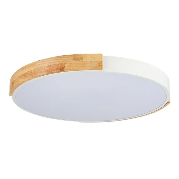 EVOLUCE SLE201352-01 Светильник потолочный Белый, Светлое дерево/Белый LED 1*40W 3000K/4000K/6000K, изображение 5