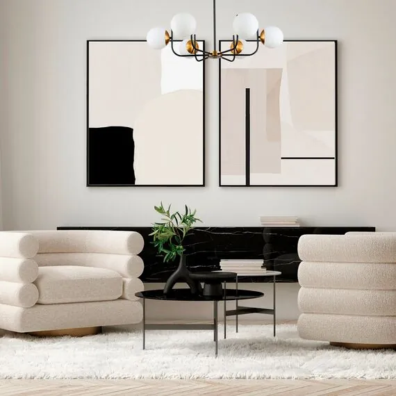 EVOLUCE SLE1098-402-06 Светильник потолочный Черный, Латунь/Белый E27 6*60W, изображение 6