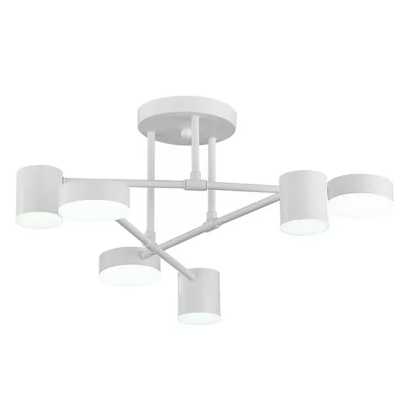 EVOLUCE SLE201052-06 Светильник потолочный Белый/Белый LED 6*7W 4000K, изображение 4