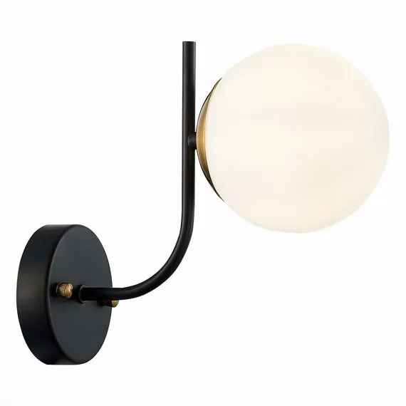 EVOLUCE SLE1098-401-01 Светильник настенный Черный/Белый E27 1*60W, изображение 3