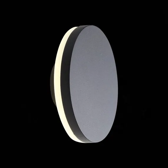 ST LUCE SL087.401.01 Светильник уличный настенный ST-Luce Черный кварцевый LED 1*12W 4000K, изображение 3