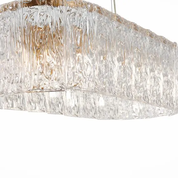 EVOLUCE SLE283203-10 Светильник подвесной Золотистый/Прозрачный E27 10*40W, изображение 5