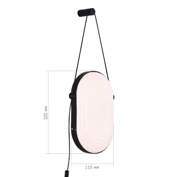 ST LUCE SL1302.401.01 Бра ST-Luce Черный/Белый LED 1*9W 3000K, изображение 6