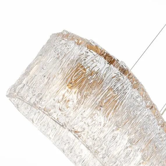 EVOLUCE SLE283203-10 Светильник подвесной Золотистый/Прозрачный E27 10*40W, изображение 6