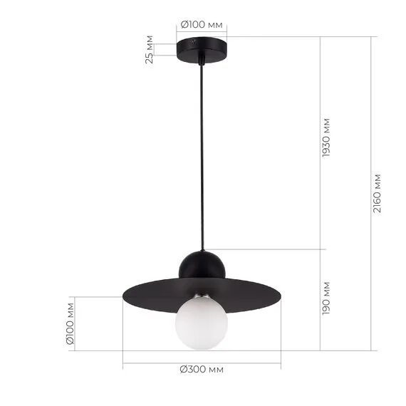 EVOLUCE SLE1257-443-01 Светильник подвесной Черный/Черный G9 1*5W 4000K, изображение 6