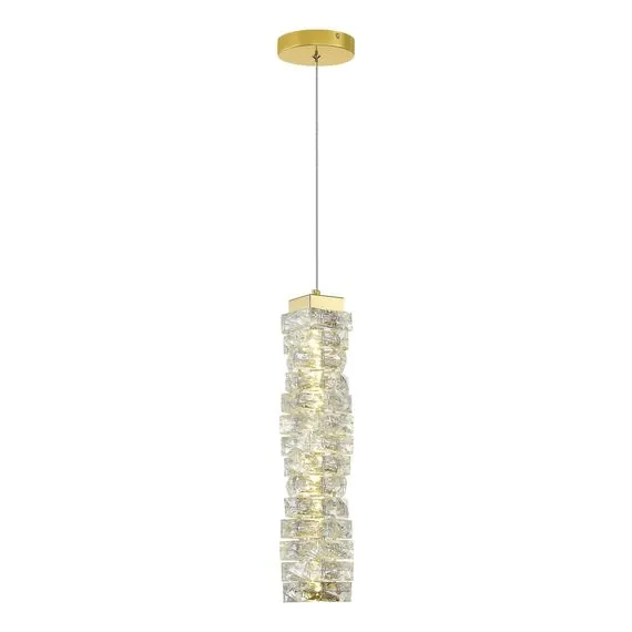 ST LUCE SL6010.203.15 Подвес ST-Luce Золотистый/Прозрачный LED 1*15W, изображение 3