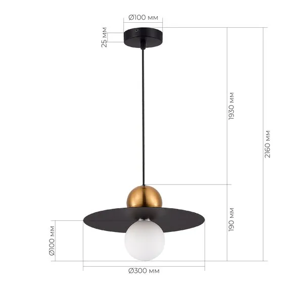 EVOLUCE SLE1257-433-01 Светильник подвесной Черный/Черный, Бронзовый G9 1*5W 4000K, изображение 6