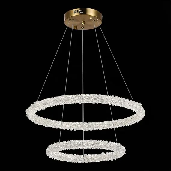 ST LUCE SL6110.203.02 Люстра подвесная ST-Luce Золотистый/Золотистый LED 2*28W 3000 - 6500K, изображение 3