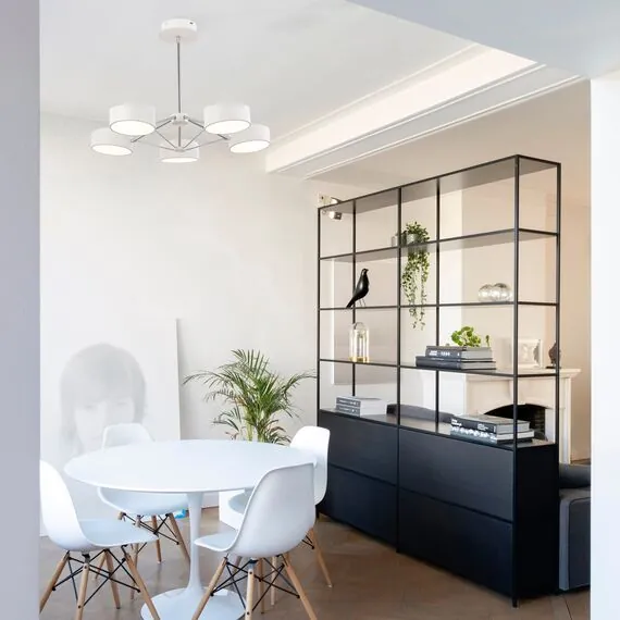 EVOLUCE SLE6005-402-08 Светильник потолочный Черный, Золотистый/Черный LED 8*10W, изображение 8