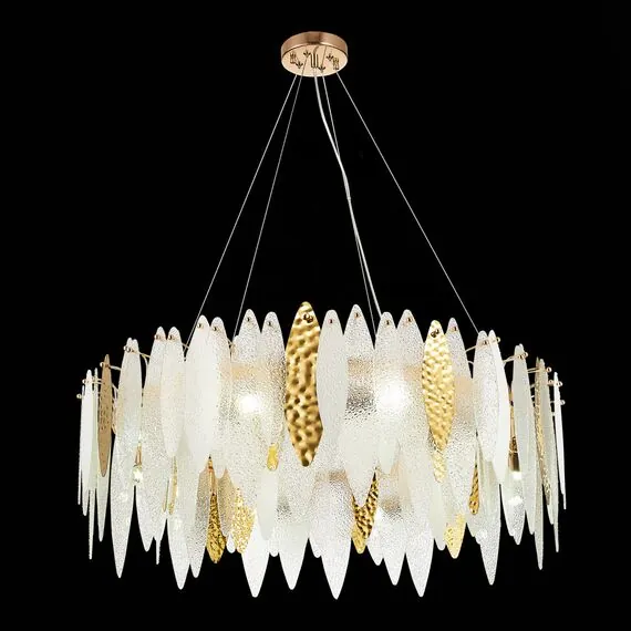 ST LUCE SL1224.203.10 Люстра подвесная ST-Luce Золотистый/Прозрачный, Белый E14 10*60W, изображение 3