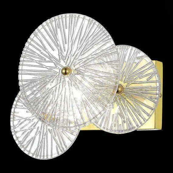 ST LUCE SL1657.201.01 Бра ST-Luce Золотистый/Прозрачный E14 1*40W, изображение 3