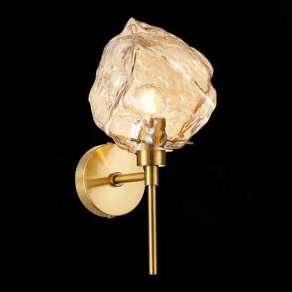 ST LUCE SL1175.301.01 Бра ST-Luce Латунь/Янтарный E14 1*40W, изображение 2