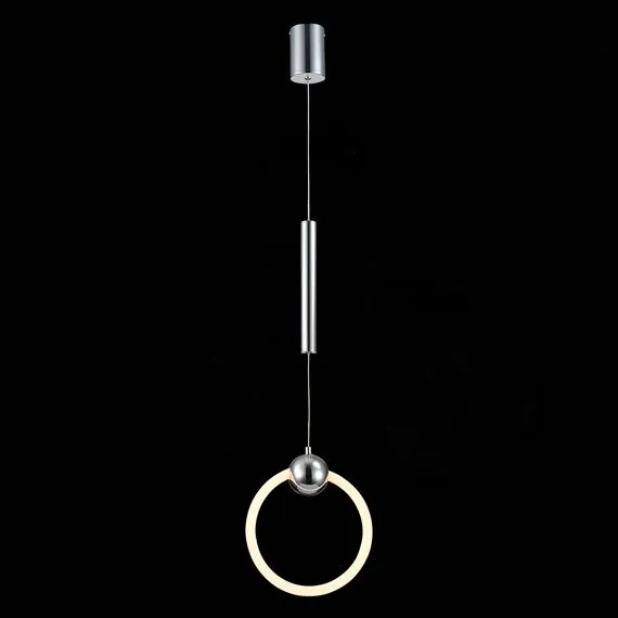 ST LUCE SL1578.103.01 Подвес ST-Luce Хром/Белый,Хром LED 1*15W 3000K, изображение 3