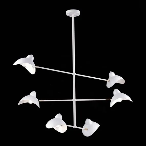 ST LUCE SL1801.503.06 Люстра подвесная ST-Luce Белый/Белый E14 6*60W, изображение 3