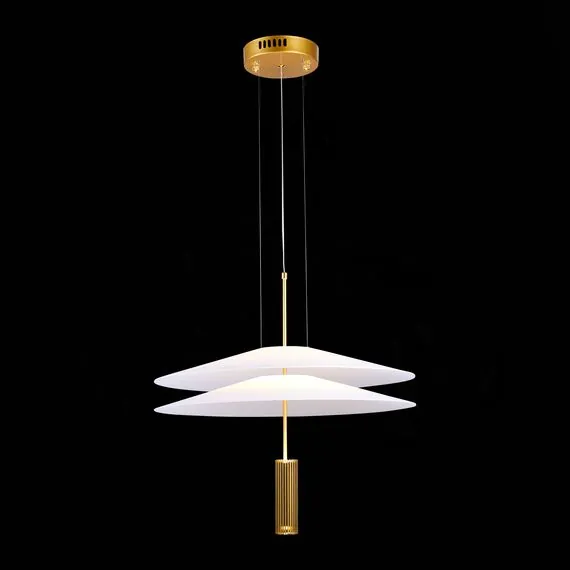 ST LUCE SL6101.203.01 Люстра подвесная ST-Luce Золотистый/Белый LED 1*10W 3000K, изображение 3