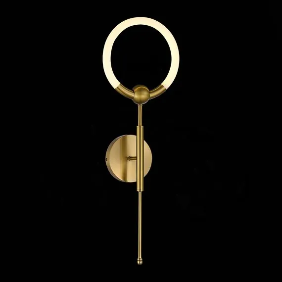 ST LUCE SL1578.201.01 Светильник настенный ST-Luce Золотистый/Белый LED 1*10W 3000K, изображение 3