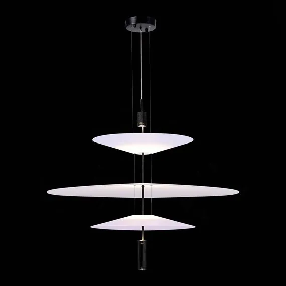 ST LUCE SL6101.423.01 Люстра подвесная ST-Luce Черный/Белый LED 1*15W 3000K, изображение 3