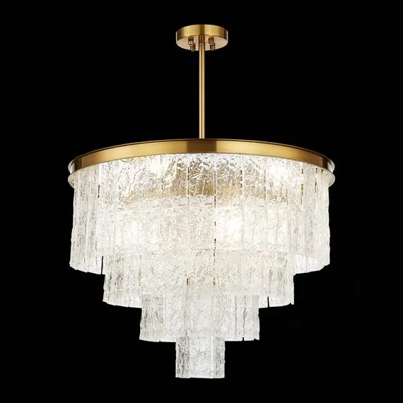 ST LUCE SL1230.302.08 Люстра потолочная ST-Luce Латунь/Прозрачный E14 8*60W, изображение 3