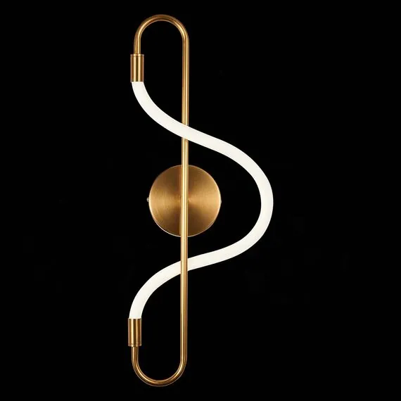 ST LUCE SL6102.301.10 Светильник настенный ST-Luce Латунь/Белый LED 1*10W 4000K, изображение 3