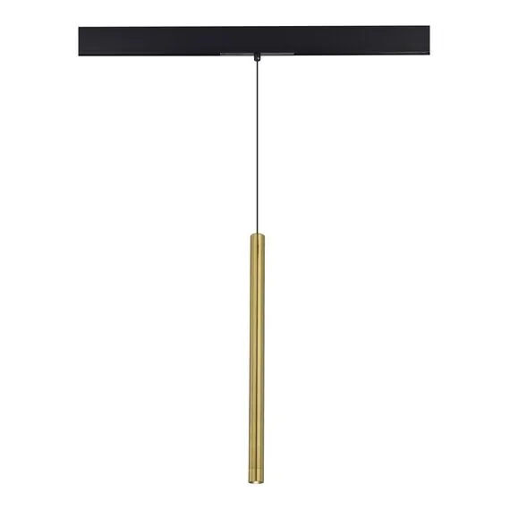 ST LUCE ST683.346.08 Магнитный трековый светильник Золотистый LED 1*8W 4000K 450Lm Ra90 24° IP20 D30xH500 48, изображение 4