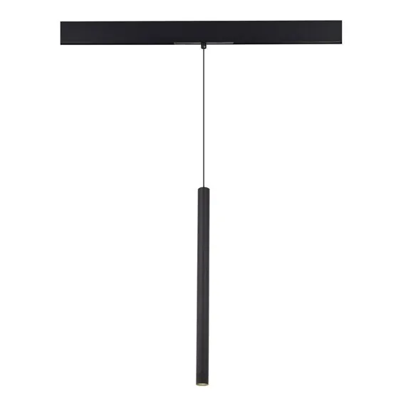 ST LUCE ST683.436.08 Магнитный трековый светильник Черный LED 1*8W 3000K 450Lm Ra90 24° IP20 D30xH500 48V, изображение 5