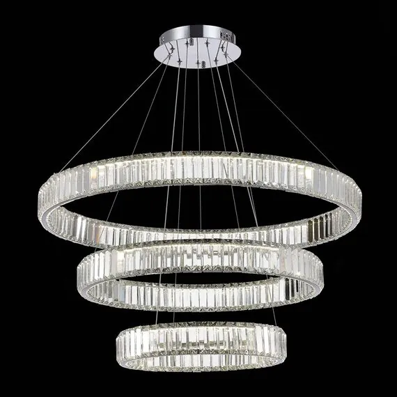 ST LUCE SL1622.103.03 Люстра подвесная ST-Luce Хром/Прозрачный LED 1*122W 4000K, изображение 3