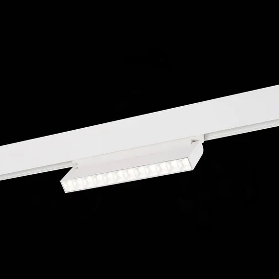 ST LUCE ST364.546.12 Магнитный трековый светильник белый LED 1*12W 4000K 1 009Lm Ra>80 36° IP20 L219xW22xH10, изображение 4
