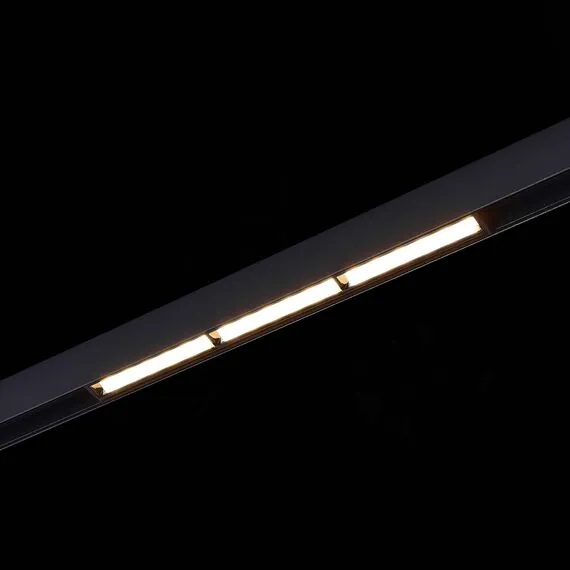 ST LUCE ST804.436.18 Магнитный трековый светильник Черный LED 1*18W 3000K 1 000Lm Ra>90 120° IP20 L330xW22xH, изображение 3