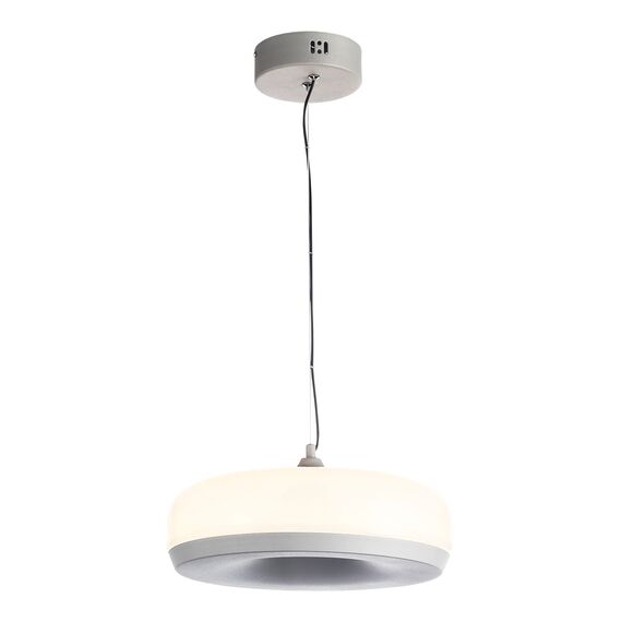 ST LUCE SL6014.503.01 Светильник подвесной ST-Luce Серый/Молочный LED 1*42W 3000K, изображение 6