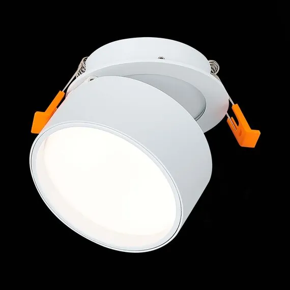ST LUCE ST651.548.09 Встраиваемый поворотный светильник Белый LED 1*9W 4000K 720Lm Ra>90 120° IP20 D85xH68 1, изображение 3