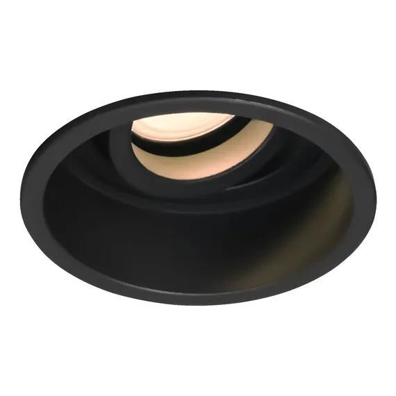 ST LUCE ST261.408.01 Светильник встраиваемый. Черный GU10 1*50W IP20 D91,5xH5,2 220V Без ламп, изображение 2