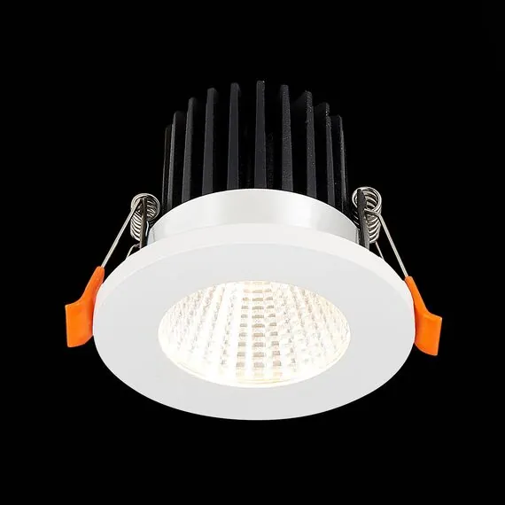ST LUCE ST704.548.10 Светильник встраиваемый. Белый LED 1*10W 4000K 900Lm Ra>90 38° IP20 D80xH60 170-240V, изображение 4