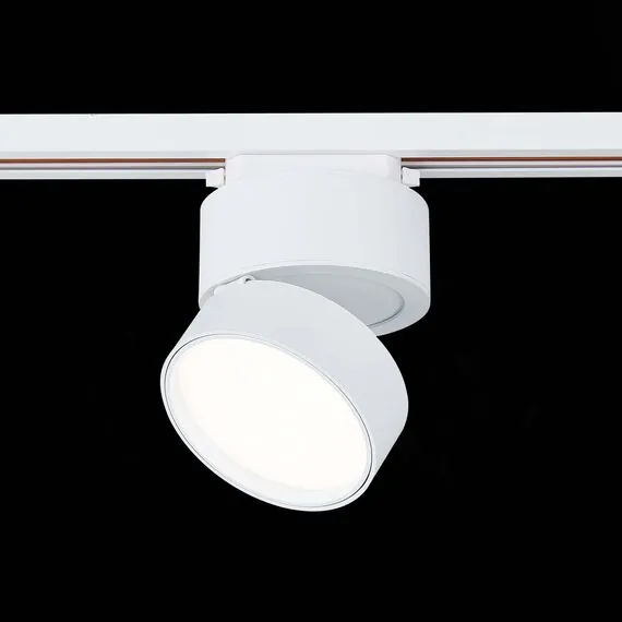 ST LUCE ST651.546.14 Светильник трековый Белый LED 1*14W 4000K 1 100Lm Ra>90 120° IP20 D104xH128 170-240VV, изображение 4
