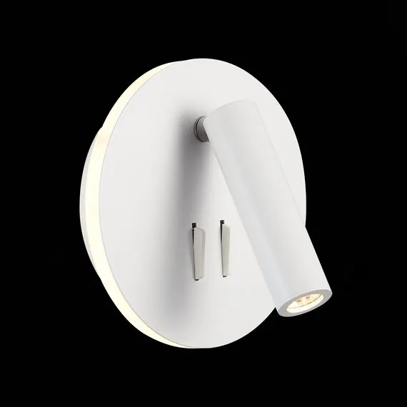 ST LUCE SL1586.513.01 Светильник настенный Белый LED 1*8W 3000K 624Lm Ra>80 24° IP20 L-xW155xH155 170-240V, изображение 3