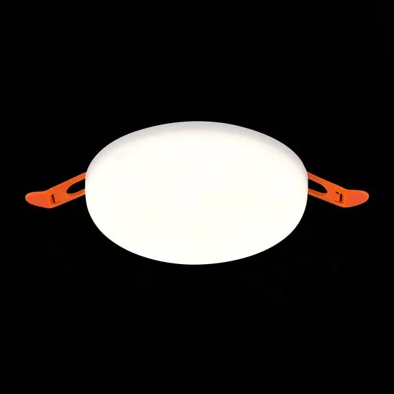 ST LUCE ST700.538.16 Светильник встраиваемый. Белый LED 1*16W 3000K 1 380Lm Ra80 180° IP44 D120xH20 85-265V, изображение 9