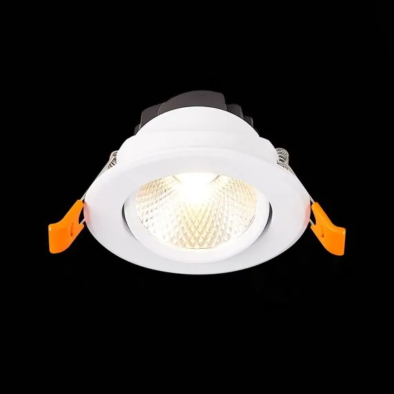 ST LUCE ST211.538.08.36 Светильник встраиваемый. Белый LED 1*8W 3000K 640Lm Ra80 36° IP20 D86xH50 220-240V, изображение 7