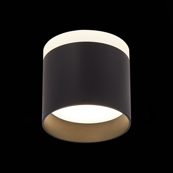 ST LUCE ST102.442.09 Светильник потолочный Черный LED 1*9W 4000K 702Lm Ra>80 120° IP20 D79xH75 170-240V, изображение 2