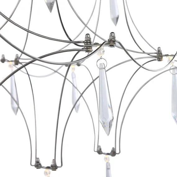 ST LUCE SL6603.103.17 Светильник подвесной ST-Luce Хром/Прозрачный LED 1*17W 4000K, изображение 6