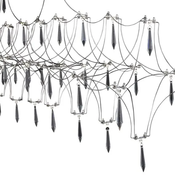 ST LUCE SL6603.103.23 Светильник подвесной ST-Luce Хром/Прозрачный LED 1*23W 4000K, изображение 2