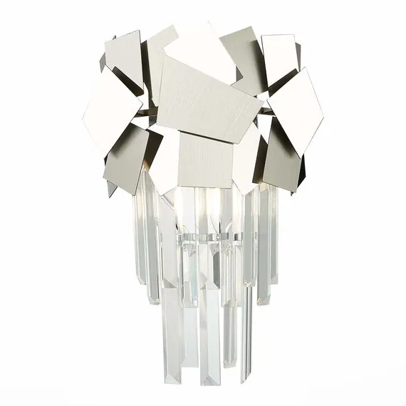 ST LUCE SL1232.101.01 Бра ST-Luce Хром/Прозрачный, Хром E14 1*60W, изображение 2