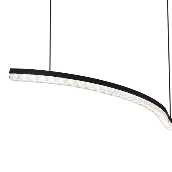 ST LUCE SL1018.403.01 Светильник подвесной ST-Luce черный/прозрачный LED 1*65W 4000K, изображение 5