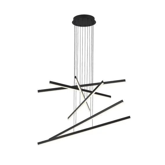 ST LUCE SL394.423.06 Люстра подвесная ST-Luce Черный/Белый LED 1*100W 4000K, изображение 3