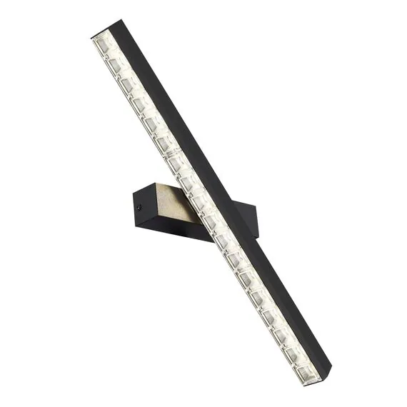 ST LUCE SL1018.401.01 Светильник настенный ST-Luce черный/прозрачный LED 1*11W 4000K, изображение 4