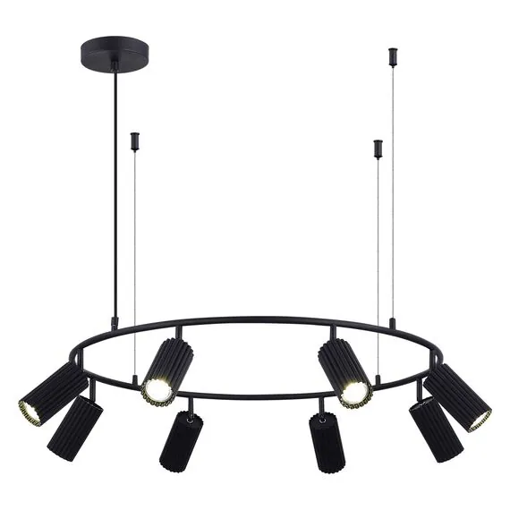 ST LUCE SL1213.403.08 Светильник подвесной ST-Luce Черный/Черный GU10 8*5W 4000K, изображение 3