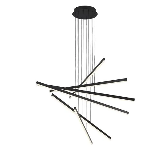 ST LUCE SL394.423.06 Люстра подвесная ST-Luce Черный/Белый LED 1*100W 4000K, изображение 7