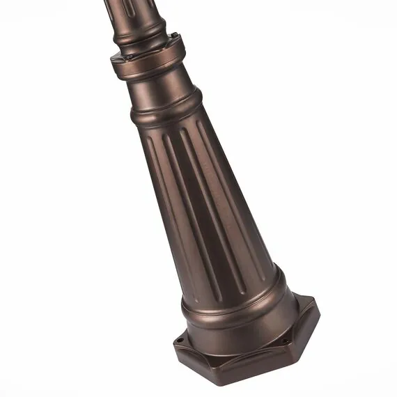 ST LUCE SL080.425.03 Светильник уличный наземный ST-Luce Темный кофе/Прозрачный, Темный кофе E27 3*100W, изображение 8