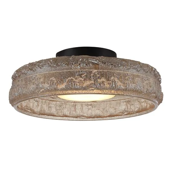 ST LUCE SL6143.422.01 Светильник потолочный ST-Luce черный/шампань LED 1*15W 4000K