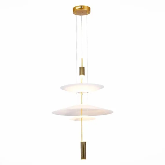 ST LUCE SL6101.213.01 Люстра подвесная ST-Luce Золотистый/Белый LED 1*15W 3000K, изображение 2