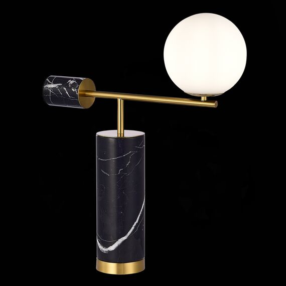 ST LUCE SL1008.404.01 Прикроватная лампа ST-Luce Латунь,Черный/Белый G9 1*5W, изображение 3